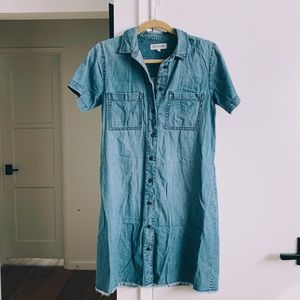 Madewell Denim Dress Size Small